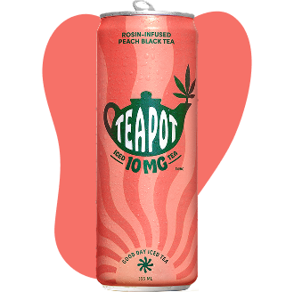 TeaPot 10MG Rosing Infused Peach Black Tea